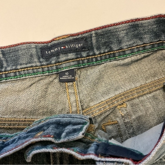 Tommy Hilfiger denim jean  shorts boys size 10 - Picture 5 of 6